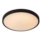 DASHER Flush ceilin. Bathr.-Black-Ø41-LED-24W