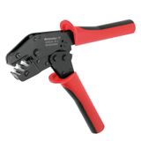 Crimping tool, Wire-end ferrules with/without plastic collars, 6 mm², 