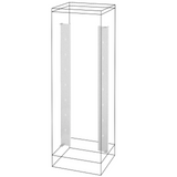 REDUCED UPRIGHTS AND FUNCTIONAL FRAMES - SIDE COMPARTMENT - QDX 1600 H - 2000X600MM