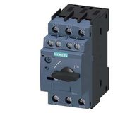 Circuit breaker size S00 for motor protection, Class 10 A-release 9...12 A N-release 163 A Screw terminal Standard switching capacity with transverse auxiliary