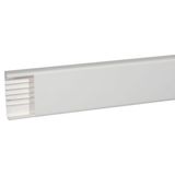 Trunking 1 compartment 50x195mm DLP monobloc - white