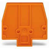 Separator plate 2 mm thick oversized orange