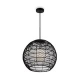 Modern Cane Pendant lamp Black