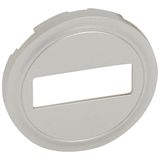 COVER PLATE OPTICS FIBRE SC/APC SIMPLE - TITANE