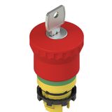 Emergency button with lock release E2 1PEBZ4731