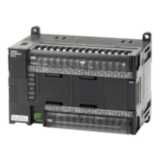 PLC, 24 VDC supply, 24 x 24 VDC inputs, 16 x PNP outputs 0.3 A, 2 x an CP1W9218E