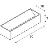 LOGS 1500lm 2000-3000K 230V white