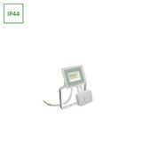 NOCTIS LUX 3 FLOODLIGHT 10W NW 230V IP44 114x150x53mm WHITE with PIR sensor