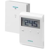 RDD100.1RFS - Wireless room thermostat with LCD, incl. receiver