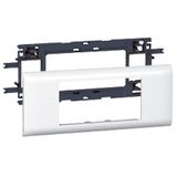 Mosaic support - for adaptable DLP cover depth 65 mm - 4 modules