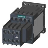 contactor relay, 4 NO + 4 NC, 125 V AC, 50/60 Hz, with varistor plugged