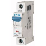 Miniature circuit breaker (MCB), 20 A, 1p, characteristic: C