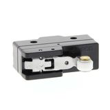 General purpose basic switch, short hinge roller lever, SPDT, 15 A, sc