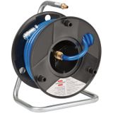Compressor hose reel Anti Twist 20m Hose-Ø 9/15mm Fittings PCL