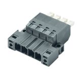 PCB plug-in connector (wire connection), 7.62 mm, Number of poles: 4, 