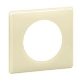 Céliane plaque - Ivory lacquered - 1 post