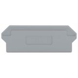 Separator plate 2 mm thick oversized gray