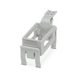 DIN rail mounting frame