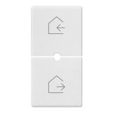 2 half buttons 1M scenario symbol white