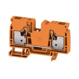 Feed-through terminal block, PUSH IN, 10 mm², 1000 V, 57 A, Number of 