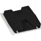 TC5347AX 2/4WAY MTG BASE 1.1X1.1IN BLK ADH