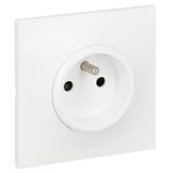 Power Socket with Earth 16A Neptune White