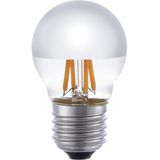 LED E27 Fila Ball Top Mirror G45x75 230V 250Lm 4W 925 AC Silver Dim