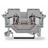 2-conductor through terminal block 4 mm² suitable for Ex i application