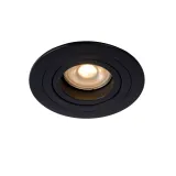 TUBE Spot Round D9cm GU10 excl Black