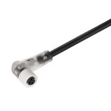 Sensor-actuator Cable (assembled), One end without connector, M8, Numb