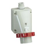 PratiKa industrial plug - 16 A - 3P + N + E - 380...415 V AC - IP67