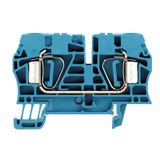 Feed-through terminal block, Tension-clamp connection, 6 mm², 800 V, 4