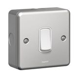 Synergy™ - Single pole switch - 1 gang - 2 way - 10 AX 250 V~ - metalclad