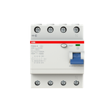 F204 A-40/0.5 Residual Current Circuit Breaker 4P A type 500 mA