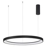 Triac Dimmable Sandy Black Aluminium   & Acrylic  LED 61 Watt 230 Volt  4235Lm 3000K IP20   D: 78 H: 150 cm Adjustable Height