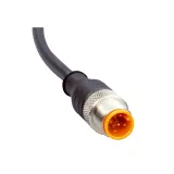 Plug connectors and cables: CABLE,MALE  .ST.  2M0   5*0.34 M12