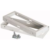 Corner protection kit for base, HxD = 100 x 300 mm, open - open, white