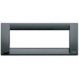 Classica plate 6M metal black