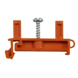 Holder for thermoplastic connector strips LTT2 orange