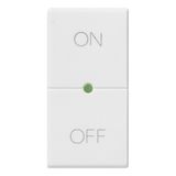 Button 1M ON/OFF symbols white