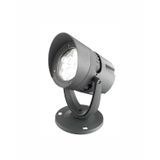 Aluminium Dark Gray & Glass LED 18 Watt 1440Lm 3000K 100-240 Volt 50Hz Beam Angle 48o IP65 W: 19.5 L: 13 H: 20-29 cm