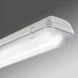 LINDA BASIC LED 2x23W, 4000K, 6685lm, IP65, grey, L=1570mm