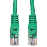 Patchcord RJ45 unshielded, Cat.6, PVC, green, 5.0m