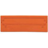 Separator plate 2 mm thick oversized orange