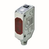 Photoelectric sensor, rectangular housing, stainless steel, red LED, b