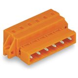 1-conductor male connector CAGE CLAMP® 2.5 mm² orange