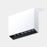 Ceiling fixture Bento Surface 6 LEDS IP66 12.2W LED warm-white 3000K CRI 90 ON-OFF Grey IP66 1276lm