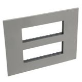 Arteor™ - British standard plate square version 2x6 modules - Magnesium