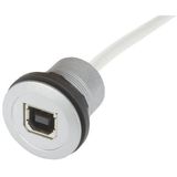 har-port USB 2.0 B-B PFT cable; 0,5m