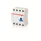 FI F204B+80/0.3 Residual Current Circuit Breaker 4P B+ type 300 mA